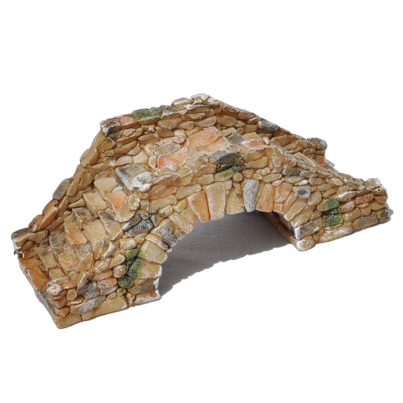 Top Collection Miniature Fairy Garden and Terrarium Cobblestone Bridge Figurine - Image 1